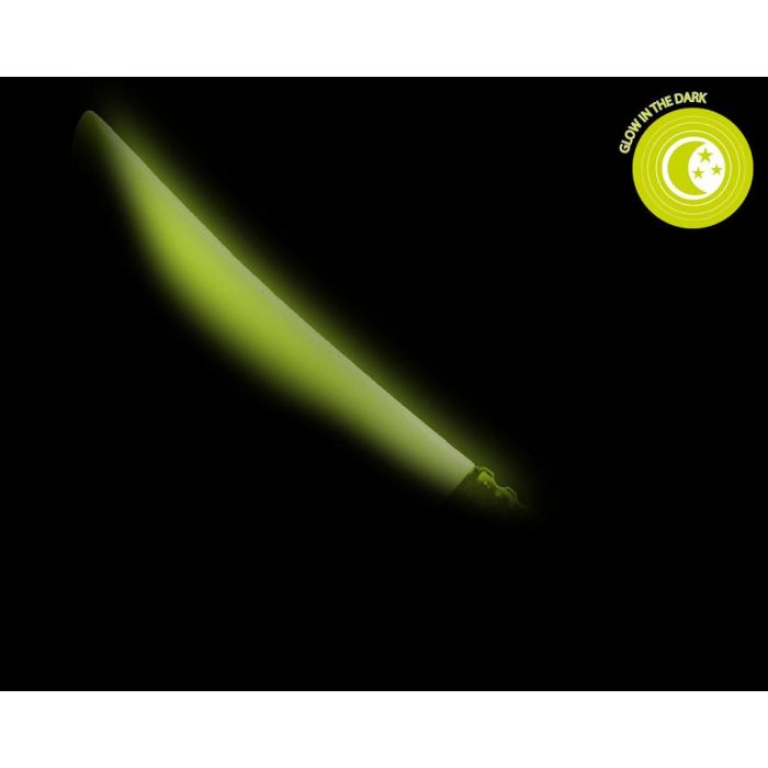 Machete Ensangrentado Halloween Con Brillo En La Oscuridad 41 cm Accesorio Fiesta Miedo 1