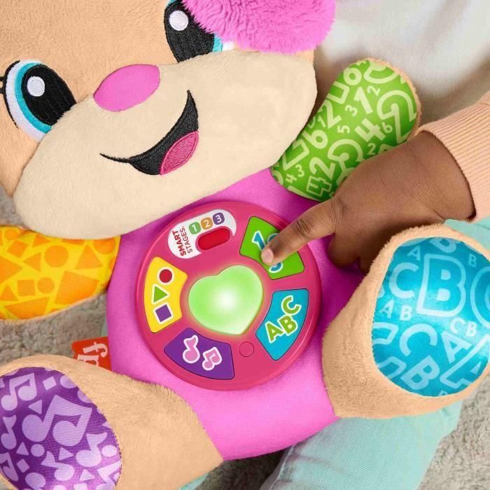 Peluche musical de despertar progresivo para hermanas Laugh and Learn de Fisher-Price JFD31 1 Peluche musical de despertar progresivo para hermanas Laugh and Learn de Fisher-Price JFD31 1