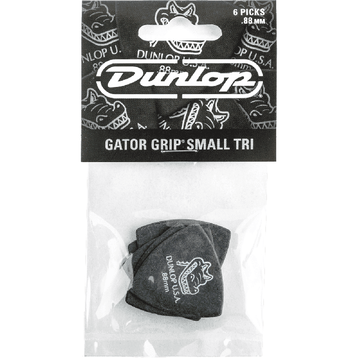 Dunlop Púas Gator Grip Triángulo 0,88 Mm (Pack De 6)