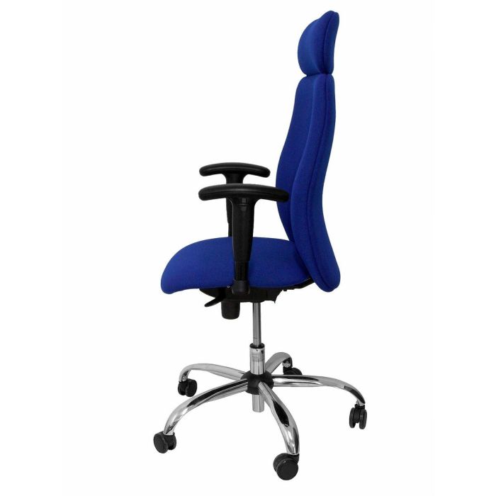 Silla de Oficina con Cabecero Fuente P&C BALI229 Azul 12 Silla de Oficina con Cabecero Fuente P&C BALI229 Azul 12