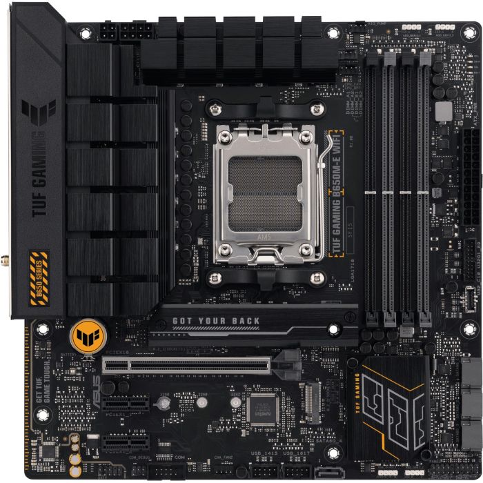 ASUS TUF GAMING B650M-E WiFi Placa base AMD B650 Ranura micro ATX AM5 7 ASUS TUF GAMING B650M-E WiFi Placa base AMD B650 Ranura micro ATX AM5 7