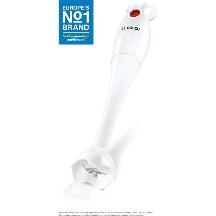 Batidora de mano YourCollection - BOSCH - MSMP1000 - 350 W - 1 velocidad - Blanca 1 Batidora de mano YourCollection - BOSCH - MSMP1000 - 350 W - 1 velocidad - Blanca 1