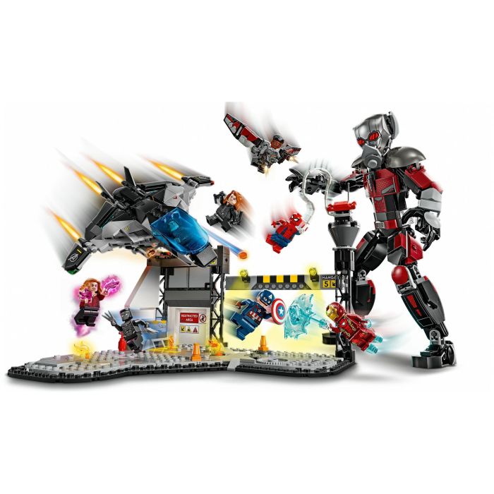 LEGO Marvel 76314 La Batalla del Capitán América: Civil War Juguete para niño de 10 años 3