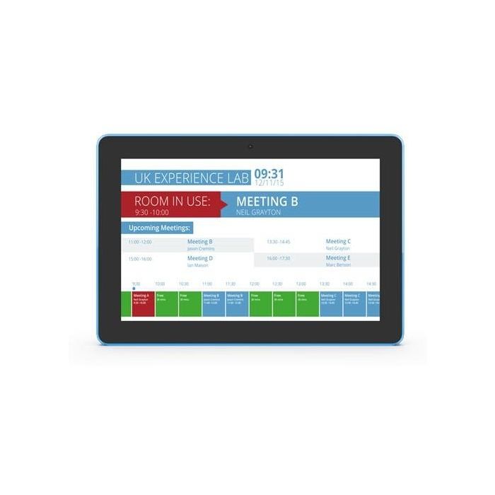 ALLNET Meetingraum RGB LED Tablet 10 Zoll RK3568 LTE Android 11 und NFC Farbe schwarz