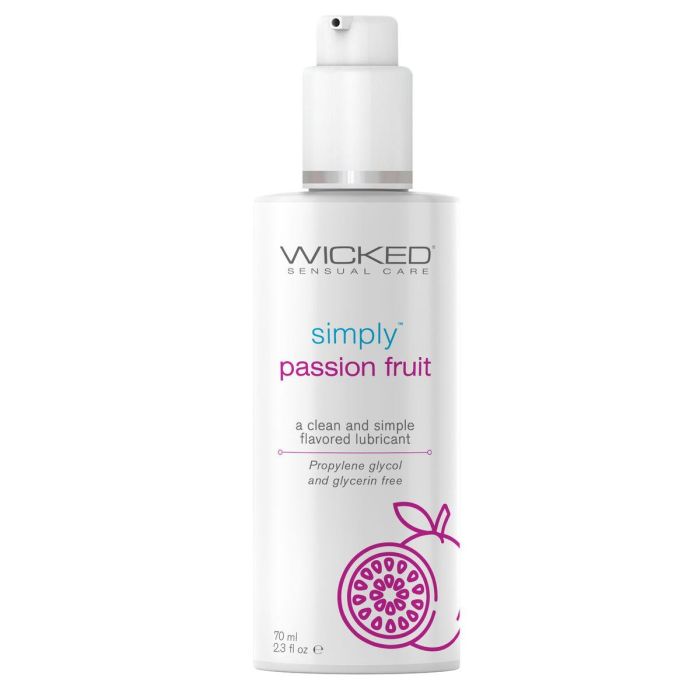 Lubricante Wicked Sensual Care Fruta de la Pasión 70 ml 0 Lubricante Wicked Sensual Care Fruta de la Pasión 70 ml 0