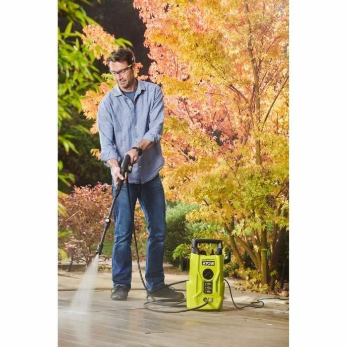 Ryobi RYO1691998329748 Hidrolimpiadora alta presión 1400W, 110 bares, 390L, Manguera PVC 5m, Lanza Vario, Lanza Turbo, Boquilla detergente 3 Ryobi RYO1691998329748 Hidrolimpiadora alta presión 1400W, 110 bares, 390L, Manguera PVC 5m, Lanza Vario, Lanza Turbo, Boquilla detergente 3