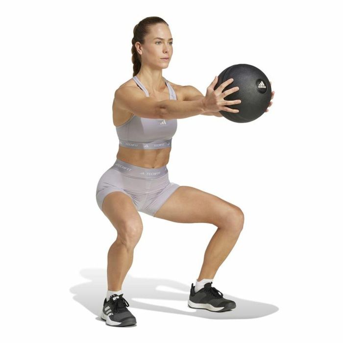 Sujetador Deportivo Adidas Techfit Gris 1