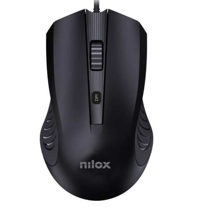 Ratón Nilox MOUSB1013 Negro Ratón Nilox MOUSB1013 Negro