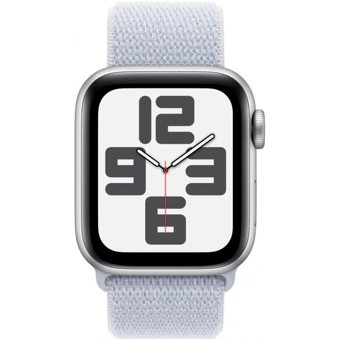 Apple Watch SE GPS 40mm Caja Aluminio Plata con Correa Deportiva Blue Cloud 1