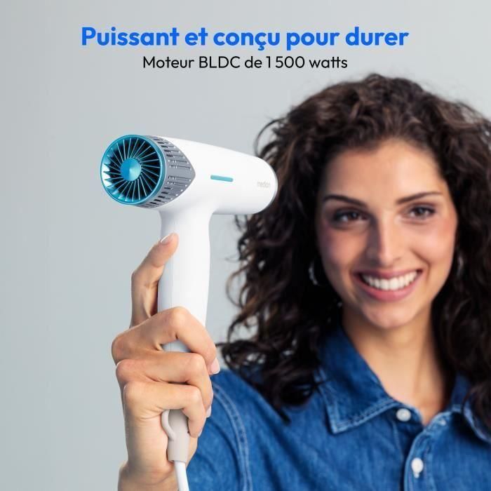 Secador de pelo - MEDION - MD19984 - 1500 W - 3 velocidades - 105 °C - Blanco 2