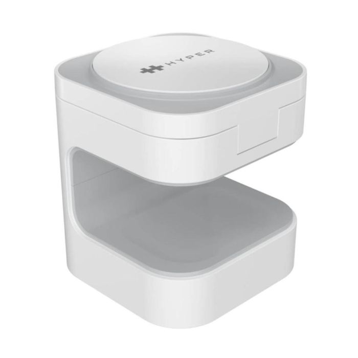 Targus HJ3320WHGL Cargador Inalámbrico para 3 Dispositivos: Smartphone, Auriculares, Reloj Inteligente. Carga Rápida 15W Qi2 USB-C Blanco Targus HJ3320WHGL Cargador Inalámbrico para 3 Dispositivos: Smartphone, Auriculares, Reloj Inteligente. Carga Rápida 15W Qi2 USB-C Blanco