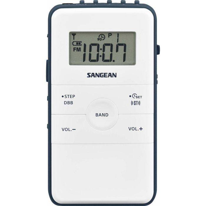 Radio Portátil Sangean DT-140 Azul Blanco 5