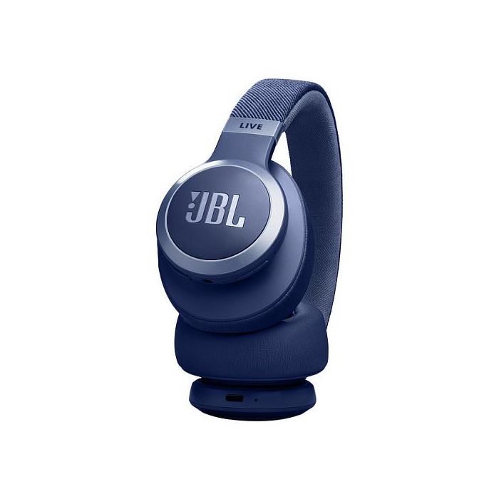 JBL Live 770NC Auriculares Bluetooth Over Ear con Cancelación Activa de Ruido (ANC), 50h Autonomía, Azul 7