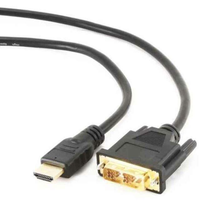 Cable HDMI a DVI GEMBIRD CC-HDMI-DVI-6 1,8 m Negro