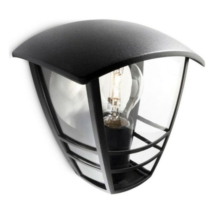 Aplique de Pared Philips 15387/30/16 Negro Aluminio 60 W E27 0 Aplique de Pared Philips 15387/30/16 Negro Aluminio 60 W E27 0