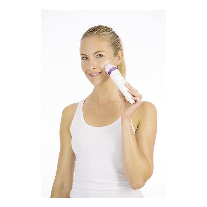 Beurer FC-95 Cepillo Facial Sónico con 4 Accesorios para Limpieza Profunda 1 Beurer FC-95 Cepillo Facial Sónico con 4 Accesorios para Limpieza Profunda 1