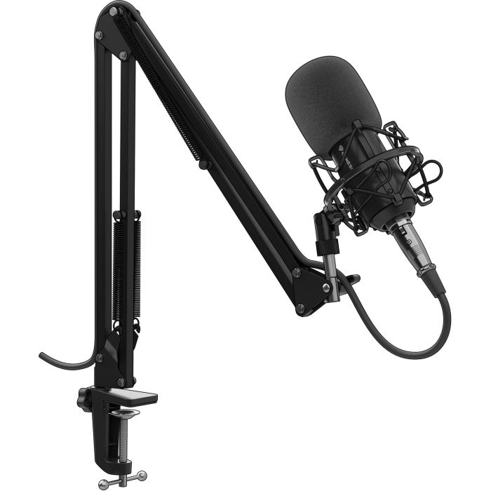 Genesis Radium 300 XLR Micrófono de Estudio Condensador Cardioide con Kit Completo Negro (No requiere Phantom 48V) 1 Genesis Radium 300 XLR Micrófono de Estudio Condensador Cardioide con Kit Completo Negro (No requiere Phantom 48V) 1