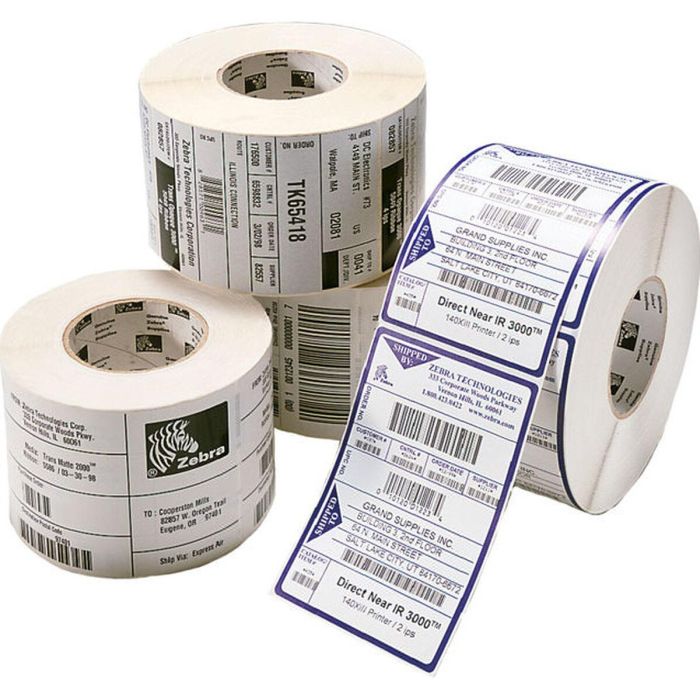Papel para Imprimir Zebra 3006321 Blanco Papel para Imprimir Zebra 3006321 Blanco