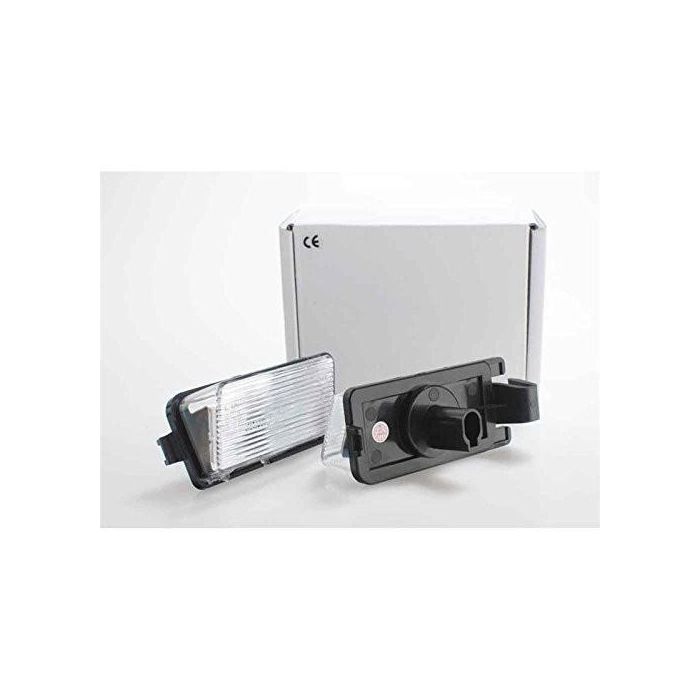 M-Tech Luz de Matrícula LED LP-NSL MTECCLP036 (2 unidades), Homologación Europea