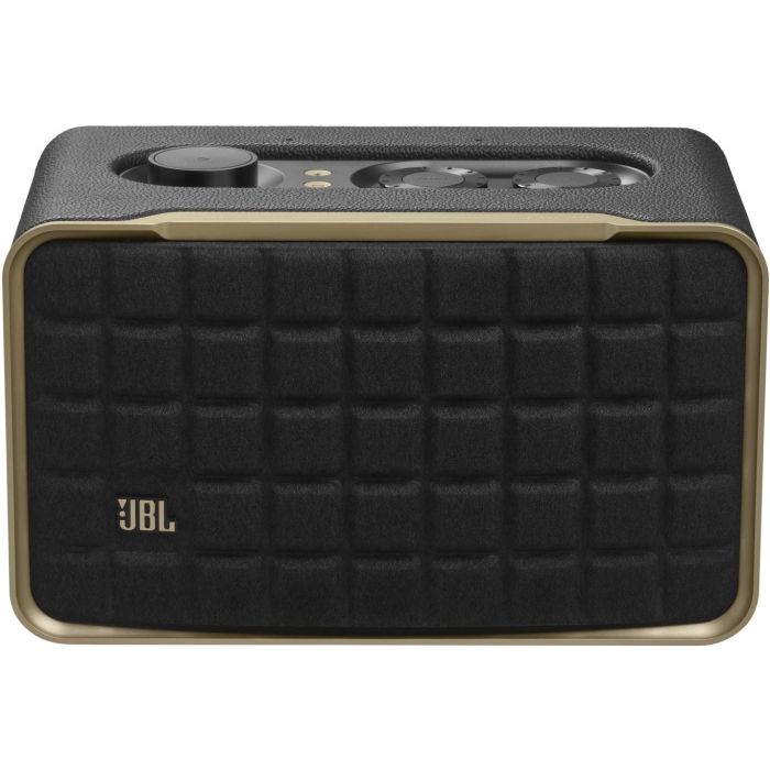 JBL Authentics 200 Altavoz estéreo portátil, Inalámbrico con Bluetooth y Wi-Fi, 45W, Negro