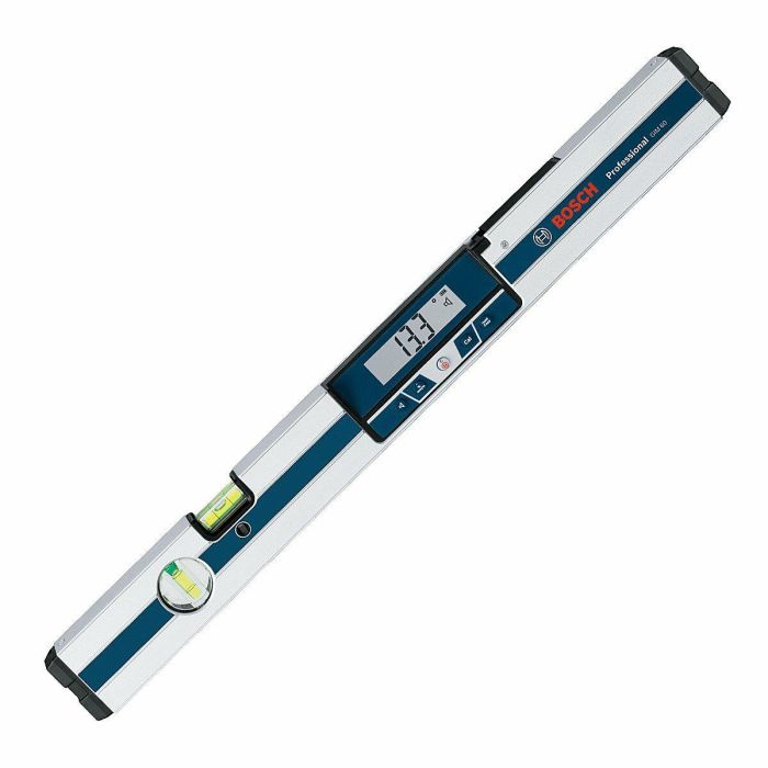 Bosch Professional GIM 60 Nivel Electrónico Digital de Precisión para Medición de Inclinación en Grados, %, mm/m con Burbujas y Protección IP 54 0 Bosch Professional GIM 60 Nivel Electrónico Digital de Precisión para Medición de Inclinación en Grados, %, mm/m con Burbujas y Protección IP 54 0
