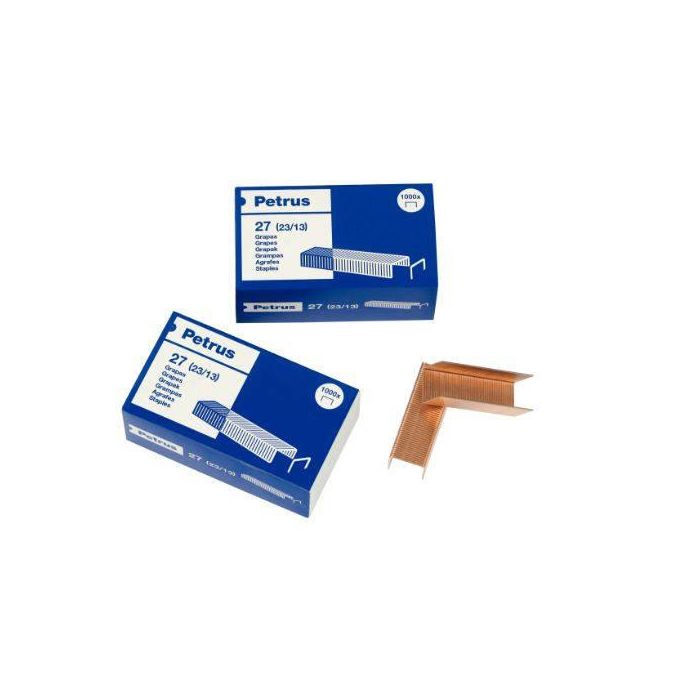 Petrus Grapas Mod.27 23-13 Cobreadas - Caja de 1000