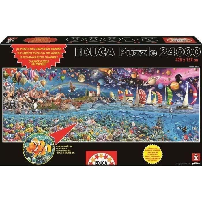 EDUCA Puzzle La Vie 24000 Pieces EDUCA Puzzle La Vie 24000 Pieces
