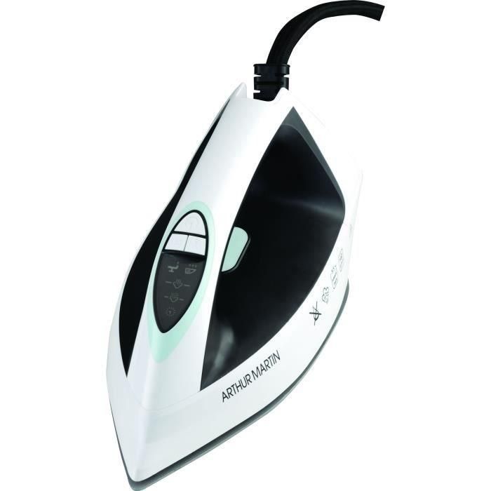 Arthur Martin AMP467 Estación de vapor 2200W, 5,5 Bares, Vapor continuo 140 g/min, Depósito 1,4 L, Modos ECO/MAX 3