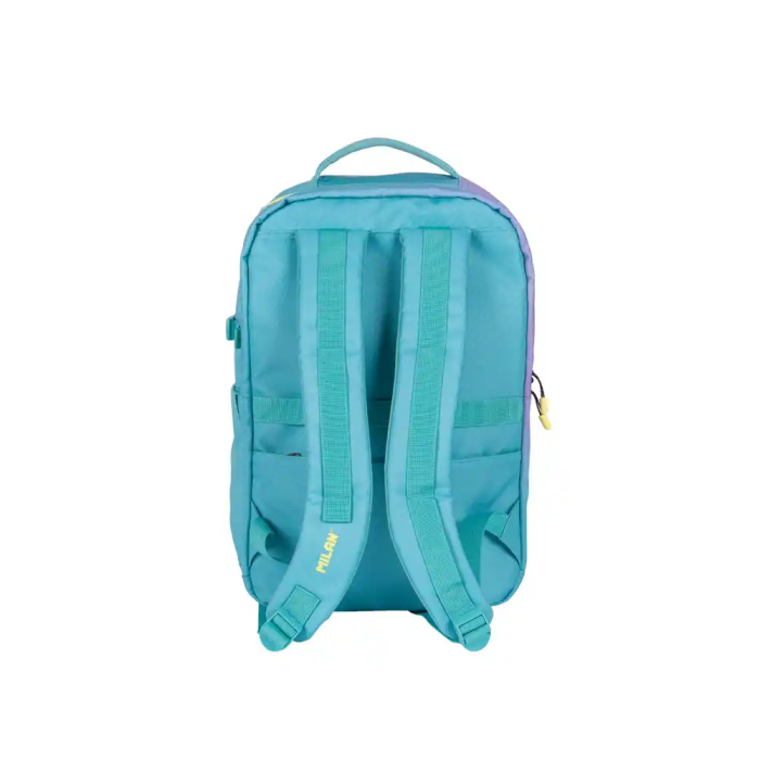 Milan Mochila Milan Coleccion Sunset 5 Cremalleras 25L Turquesa 454x280x200mm 4