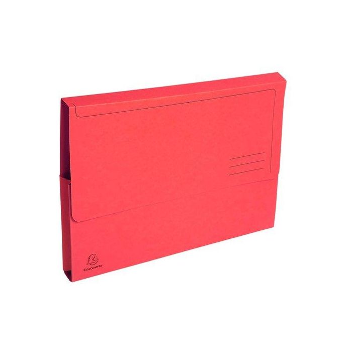 Subcarpeta Exacompta Forever (Bolsa Fuelle 32Mm) 290G A4 Rojo Paquete De 10