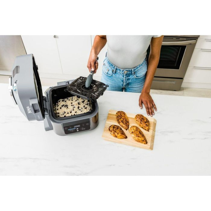 Ninja ON400EU Speedi Freidora sin Aceite Air Fryer, Olla Rápida y Multicooker 10 en 1 - 5,7 L 9 Ninja ON400EU Speedi Freidora sin Aceite Air Fryer, Olla Rápida y Multicooker 10 en 1 - 5,7 L 9