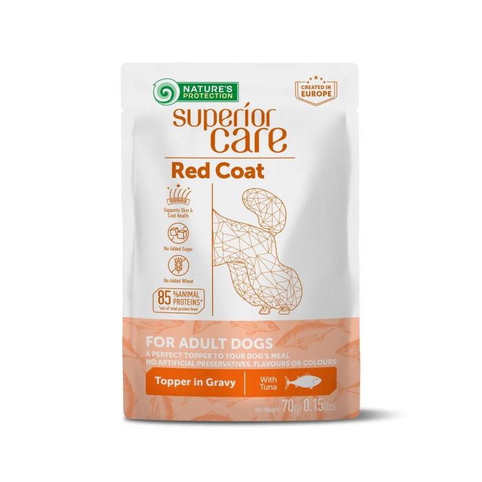 Nature's Protection Sc Topper Red Dogs Adult Atun 24x70 gr