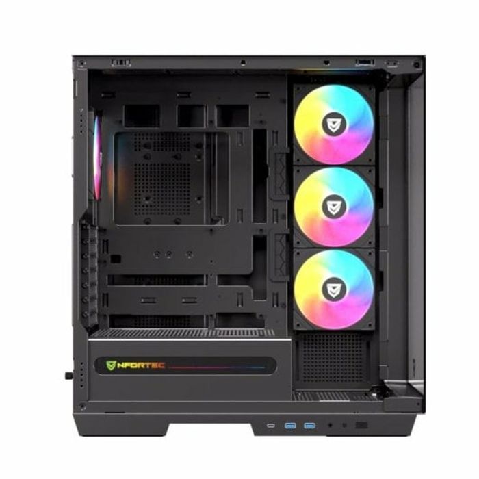 Caja Semitorre ATX Nfortec Negro 3