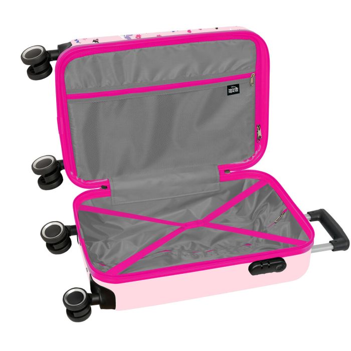 Trolley de Cabina Stitch NAIVE Rosa 20'' 20 L 34,5 x 55 x 20 cm 1 Trolley de Cabina Stitch NAIVE Rosa 20'' 20 L 34,5 x 55 x 20 cm 1