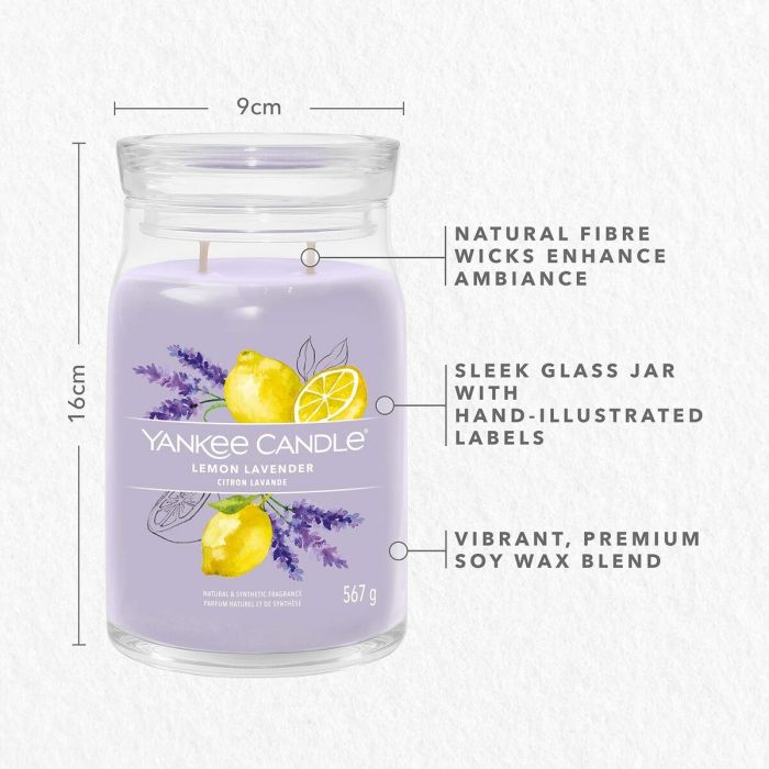 Vela Perfumada Yankee Candle 1629970E Morado 10 Vela Perfumada Yankee Candle 1629970E Morado 10