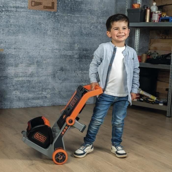 Smoby SMO3032163602200 Carretilla de mano Black+Decker para niños a partir de 3 años 2