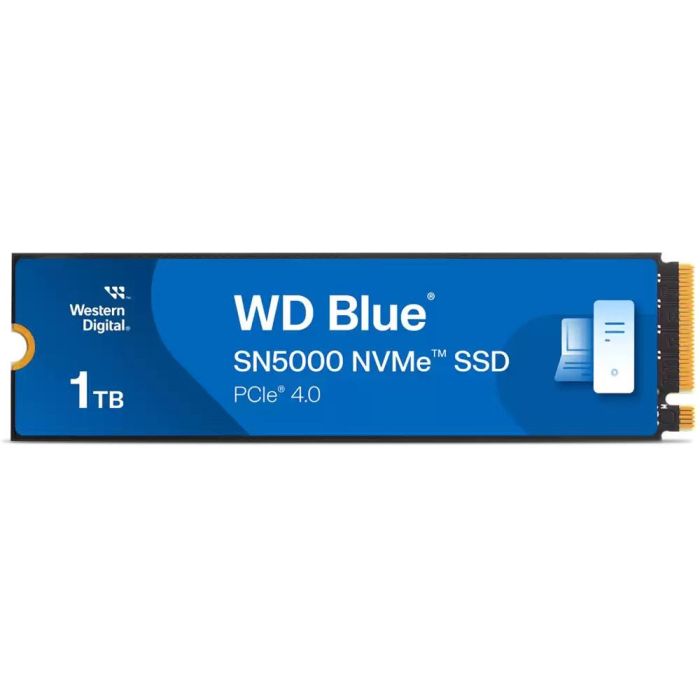 Western Digital WD Blue SN5000 SSD M.2 NVMe PCIe 4.0 x4 1TB 5150MB/s Lectura 0 Western Digital WD Blue SN5000 SSD M.2 NVMe PCIe 4.0 x4 1TB 5150MB/s Lectura 0