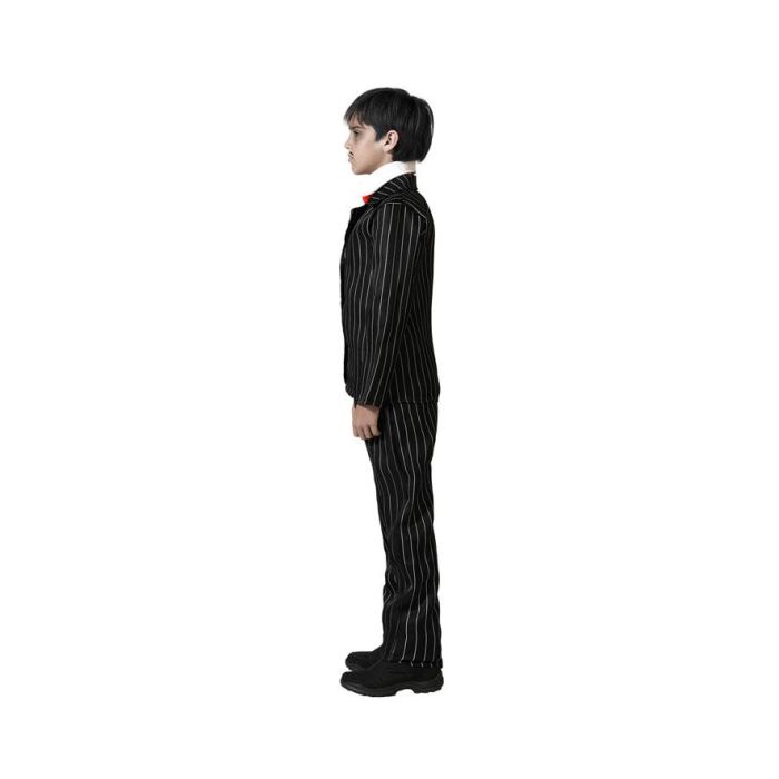 Disfraz Fantasma Negro Con Corbata Niño 7-9 Años 1 Disfraz Fantasma Negro Con Corbata Niño 7-9 Años 1