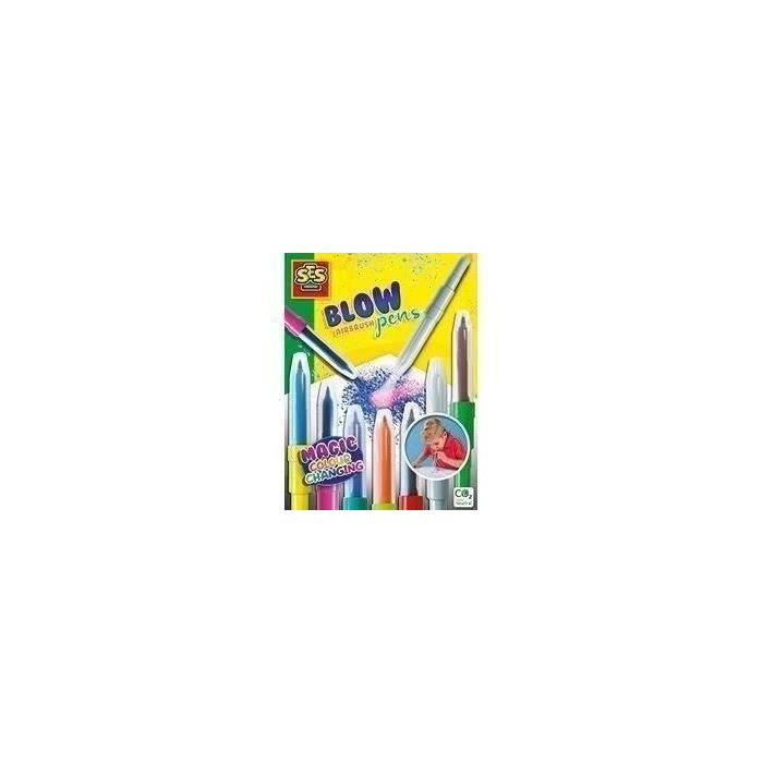 Ses Creative SES8710341002831 Pensamiento de Blow Airbrush - Cambio de Color Mágico Ses Creative SES8710341002831 Pensamiento de Blow Airbrush - Cambio de Color Mágico