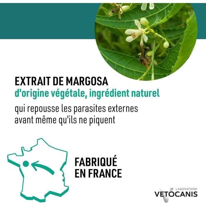 VETOCANIS Champú antipulgas y anti-garrapatas - para perros - 300 ml 4 VETOCANIS Champú antipulgas y anti-garrapatas - para perros - 300 ml 4