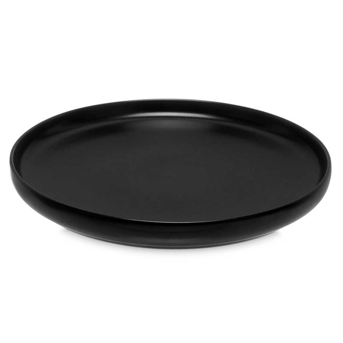 Plato Llano Grande Gres Negro 26.5 cm Vessia (24 Unidades) 1 Plato Llano Grande Gres Negro 26.5 cm Vessia (24 Unidades) 1