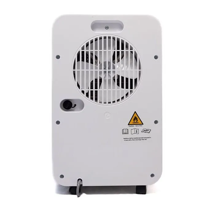 Stylies Deshumidificador Regulus STY7640115593672, Capacidad 2,5 L, hasta 12 L/día, Temporizador, Higrostato, Secador, Blanco/Gris