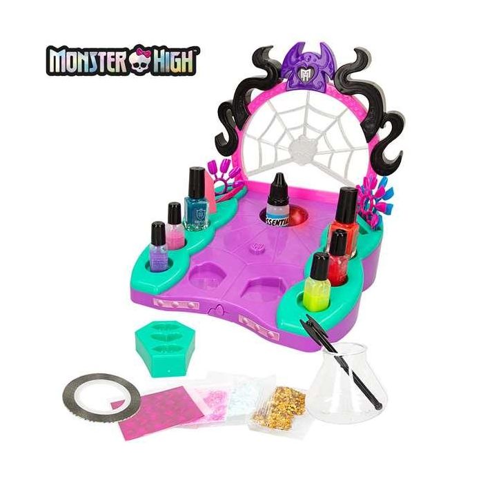 Estudio de uñas monster high glam ghoulish con accesorios 12 Estudio de uñas monster high glam ghoulish con accesorios 12