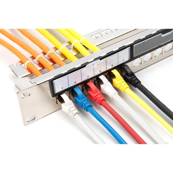 DIGITUS Patch Panel geschirmt 24-Port 19" blank 8 DIGITUS Patch Panel geschirmt 24-Port 19" blank 8