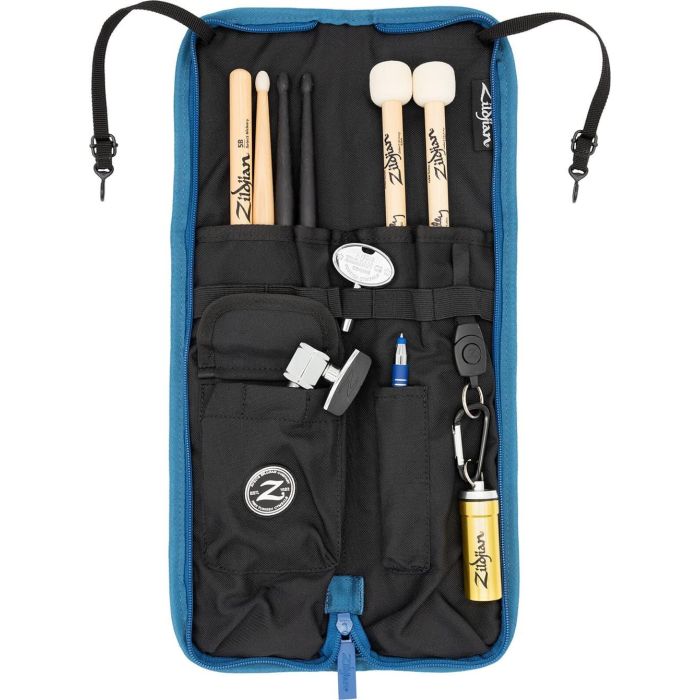 Mochila Baquetas Zildjian Touring Collection - Azul 6 Mochila Baquetas Zildjian Touring Collection - Azul 6