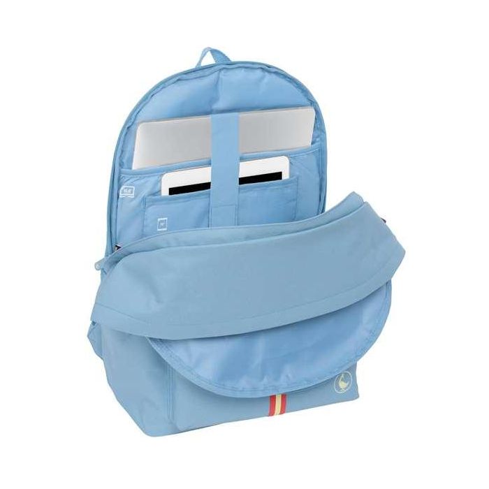 El Ganso Mochila Basics Cerulean Doble para Portátil 15.6" con USB 31x44x18 cm 4 El Ganso Mochila Basics Cerulean Doble para Portátil 15.6" con USB 31x44x18 cm 4