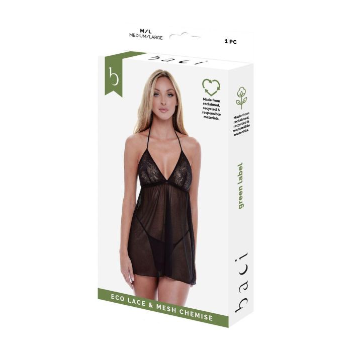Picardías Baci Lingerie Negro M/L Picardías Baci Lingerie Negro M/L