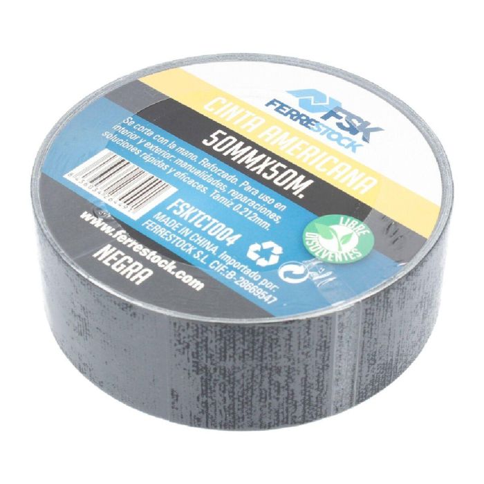 Cinta americana Ferrestock Negro 4 Cinta americana Ferrestock Negro 4
