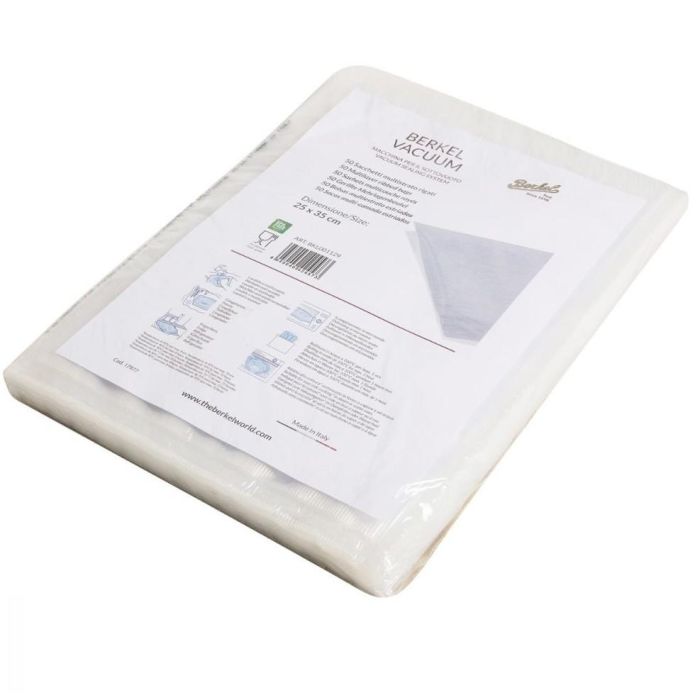 Berkel BKL001129 - Bolsas para Envasar al Vacío de 25x35 cm, Sin BPA, 50 Unidades