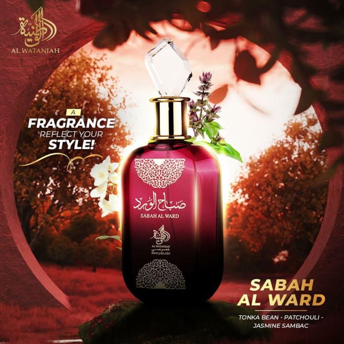 Perfume Mujer Al Wataniah Sabah Al Ward EDP 100 ml 1